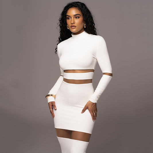 Mesh Mini Illusion dress