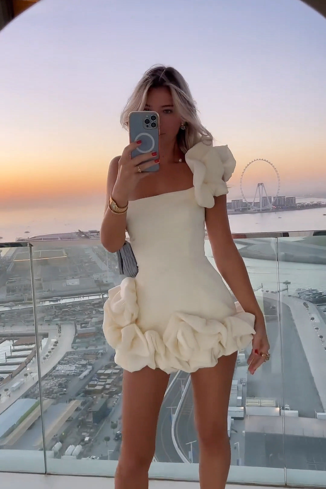 Ruffled Bud Dress